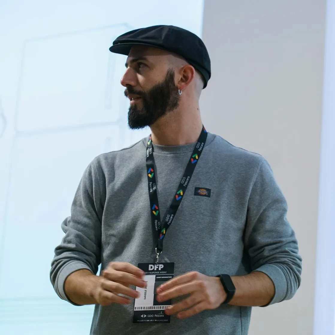 Daniele Irsuti sul palco